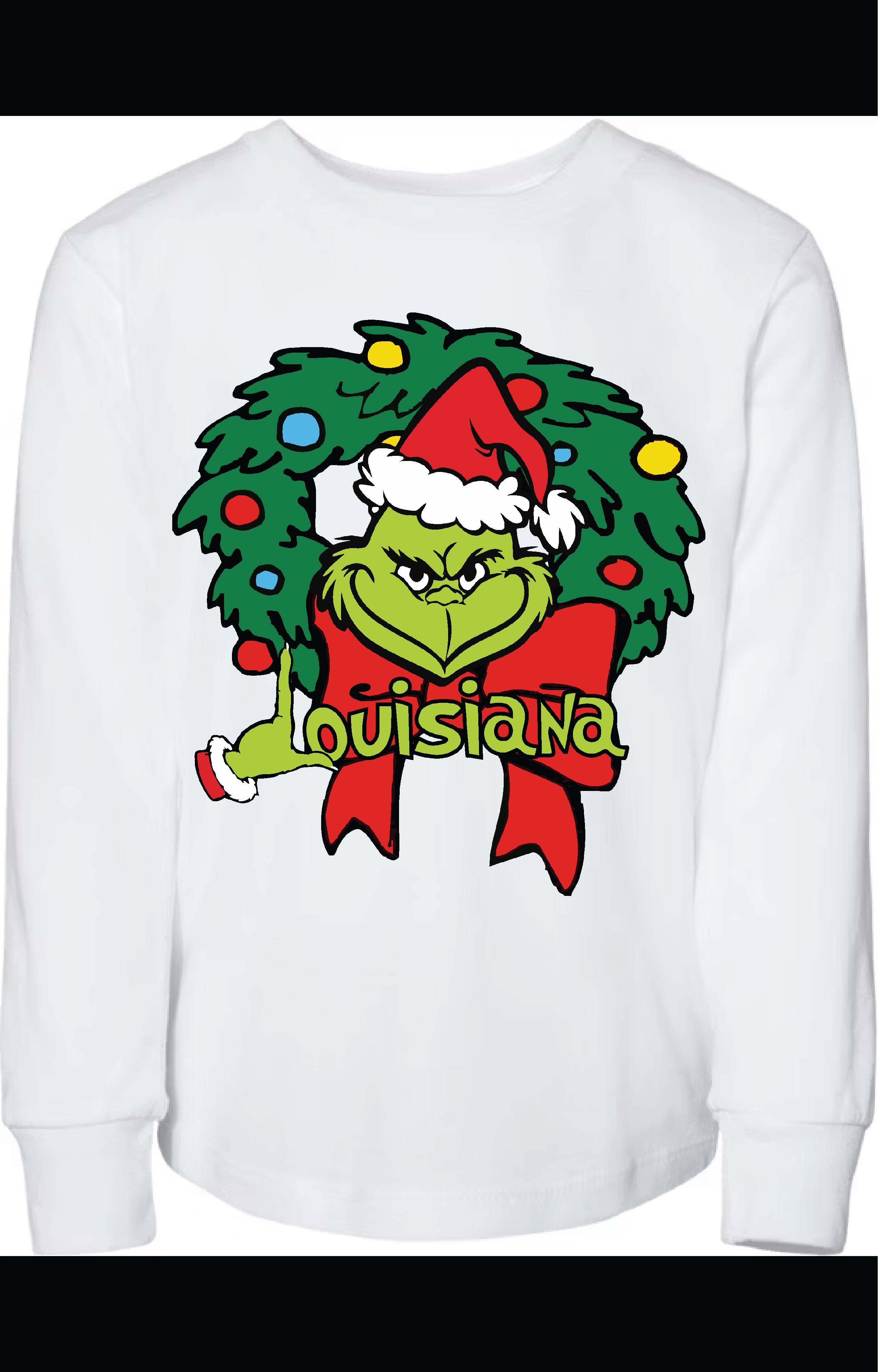 Louisiana Grinchmas Premium Sweatshirt